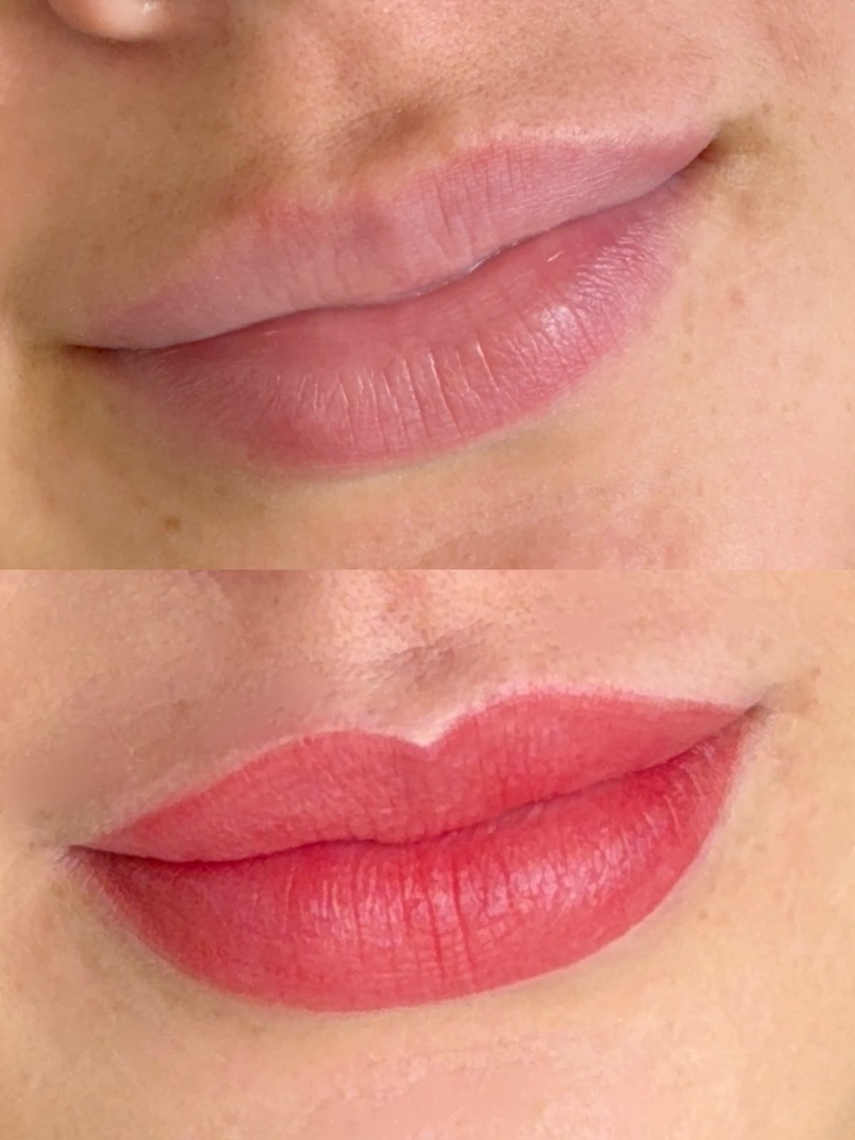 Micropigmentação Labial — Lábios com definição e cor viva, mantendo a naturalidade.