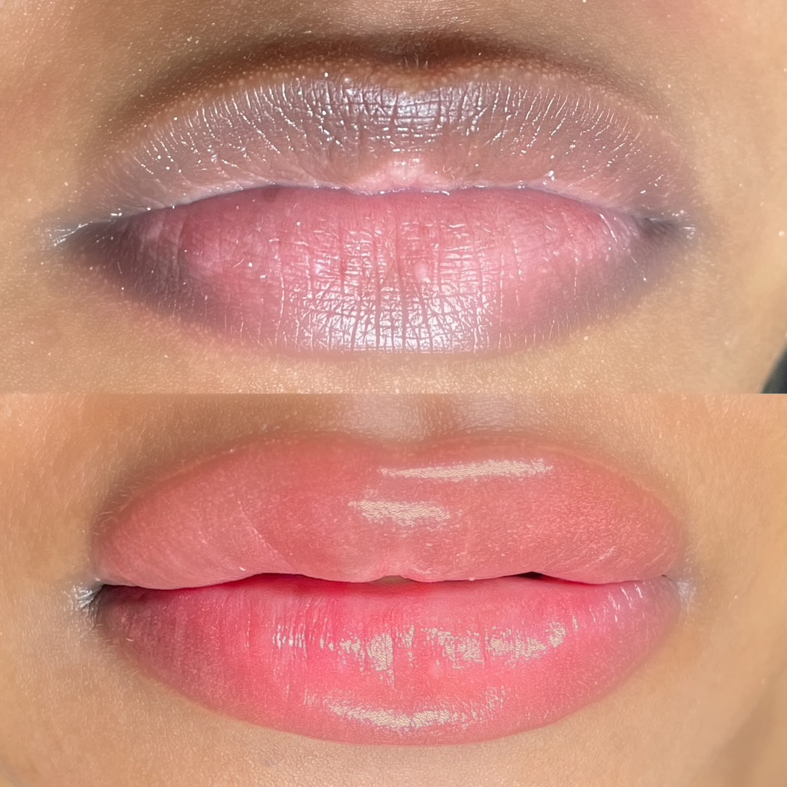 Micropigmentação Labial — Uniformização do tom e correção de contorno.